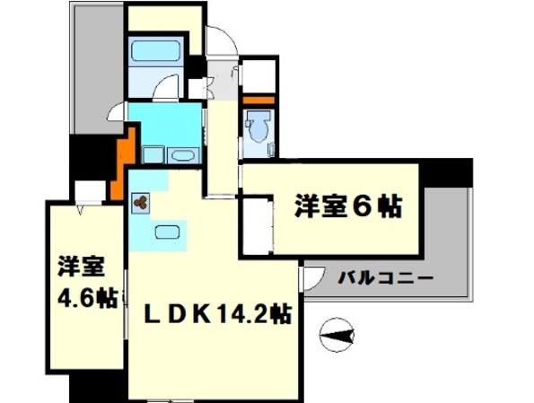 JASPER御堂筋本町の物件間取画像